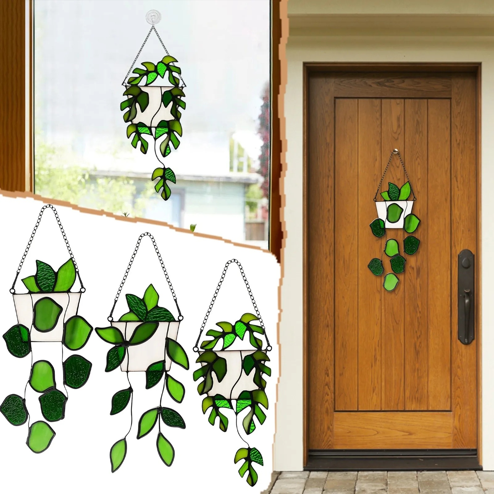 Plant Parent Yearly - Artificial Plant Decor Handmade Green Fake
