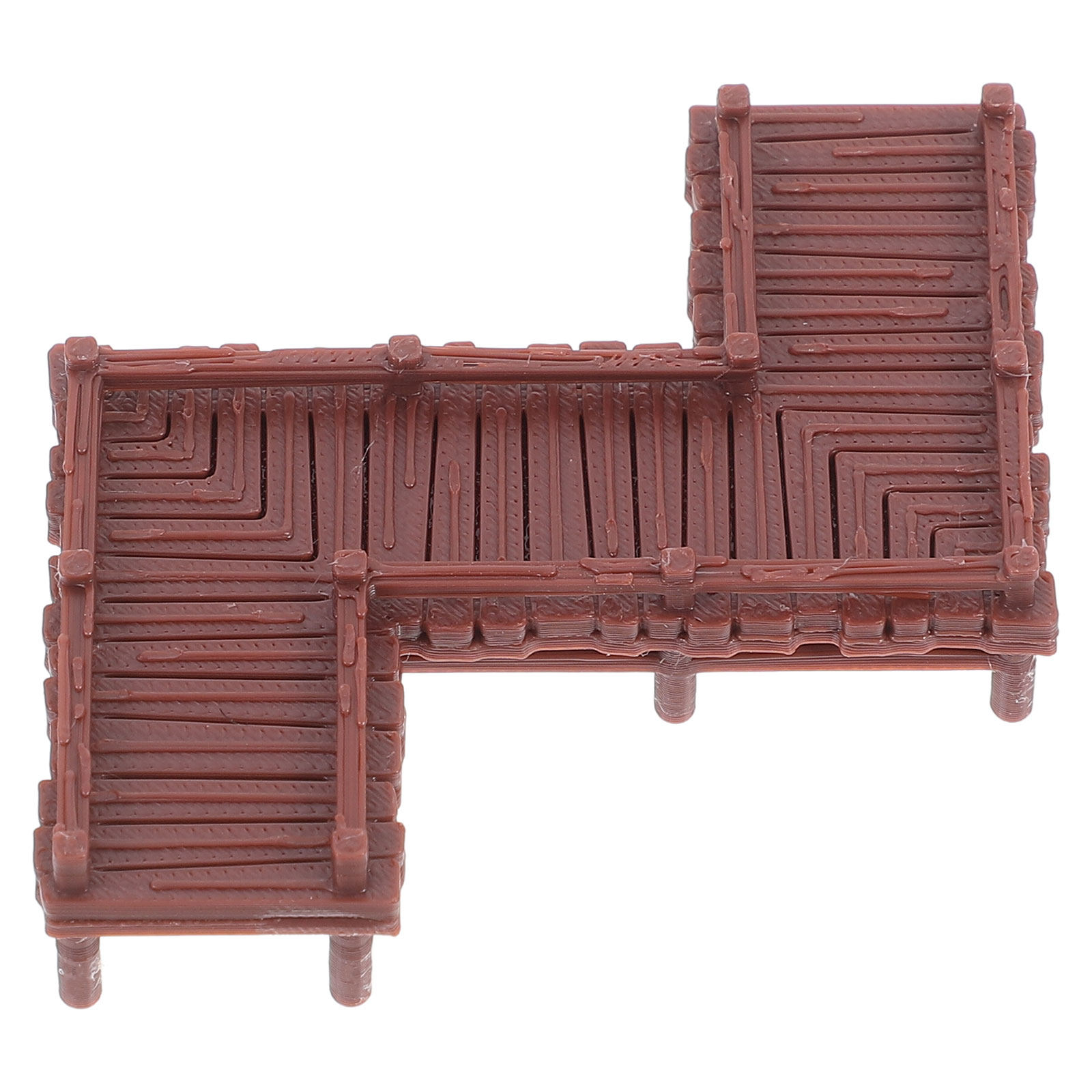 Succulent Arrangement Mini - Decorative Miniature Bridge for Mini Gardens