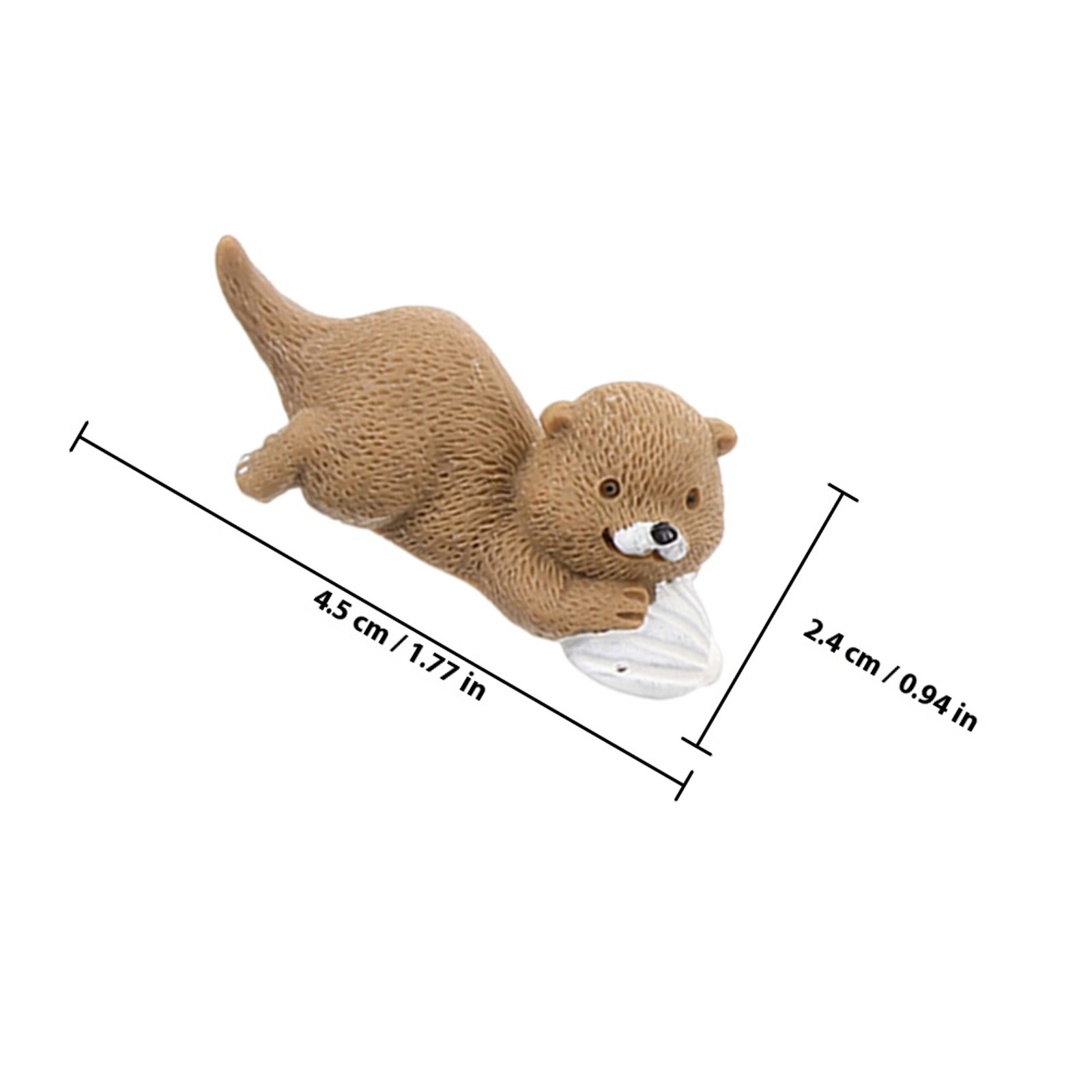 4Pcs Mini Resin Sea Otter Char - đánh giá và giá Succulent Arrangement Mini