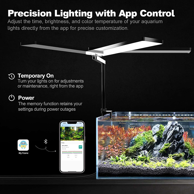 FZONE Solo Series Nano LED Aqu - đánh giá và giá Plant Parent App