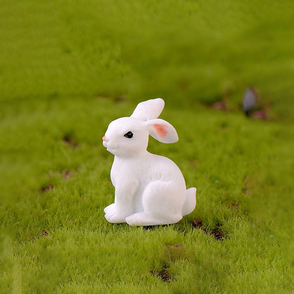 12Pcs Lovely Resin Bunny Adorn - đánh giá và giá Succulent Arrangement Mini