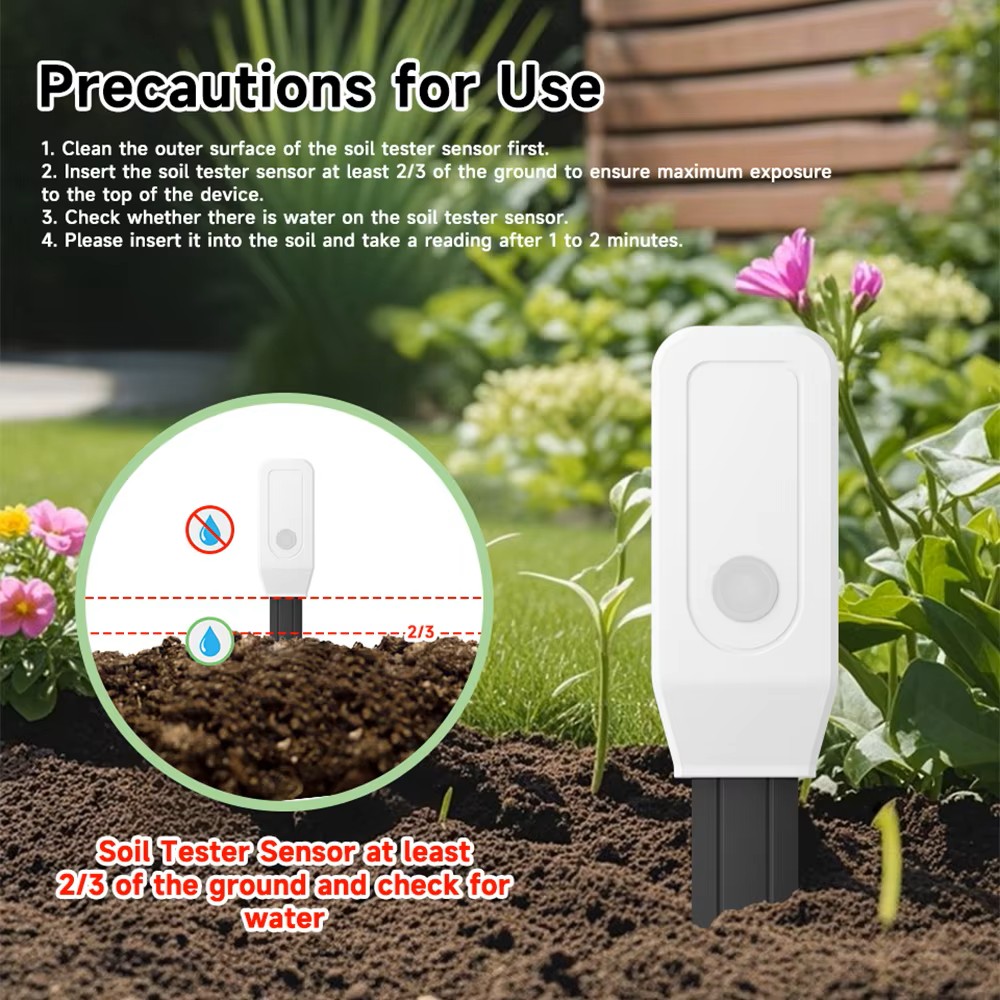 Tuya WiFi Soil Moisture Meter  - đánh giá và giá Plant Parent App