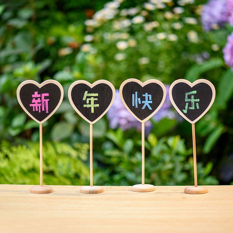 5PCS Mini Wooden Blackboard Va - đánh giá và giá Succulent Arrangement Mini