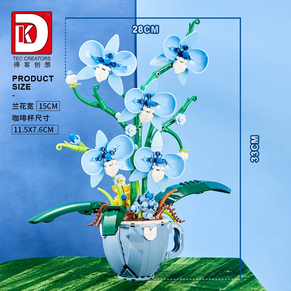MOC Building Blocks Orchid Flo - đánh giá và giá Plant Parent Yearly