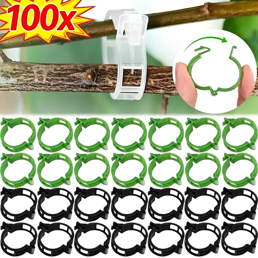 100/10PCS Plant Support Clips  - đánh giá và giá Plant Parent Tools