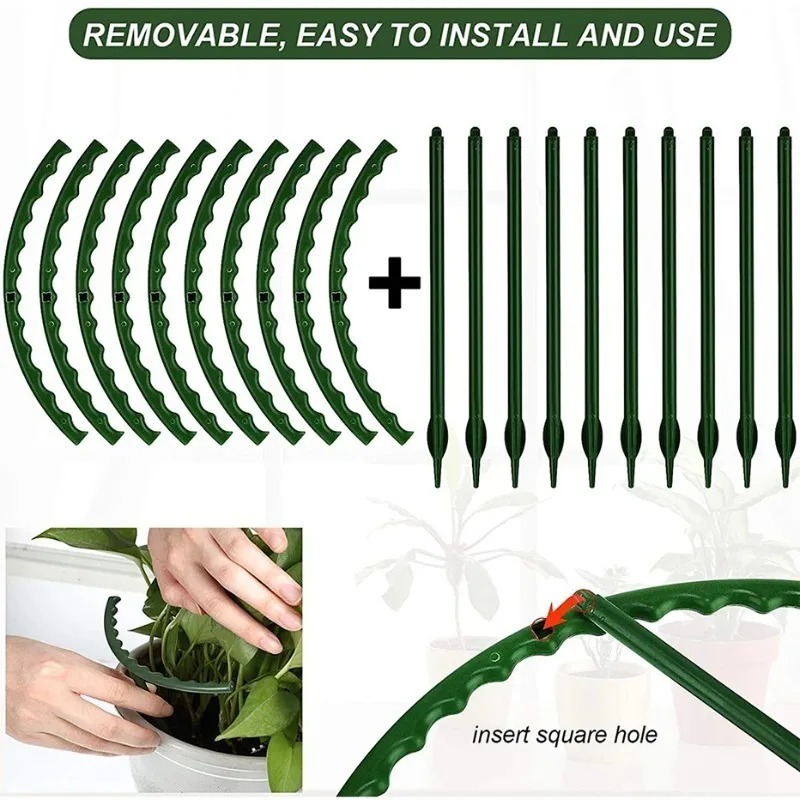 Plastic Plant Support Ring Orc - đánh giá và giá Plant Parent Tools