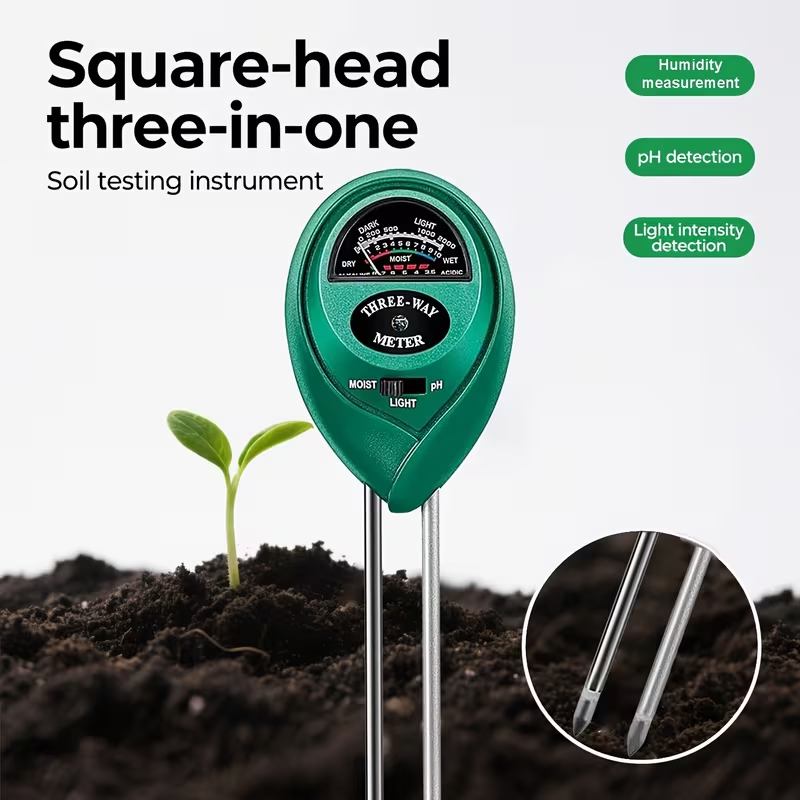 3-in-1 Soil Tester (Moisture,  - đánh giá và giá Plant Parent Tools