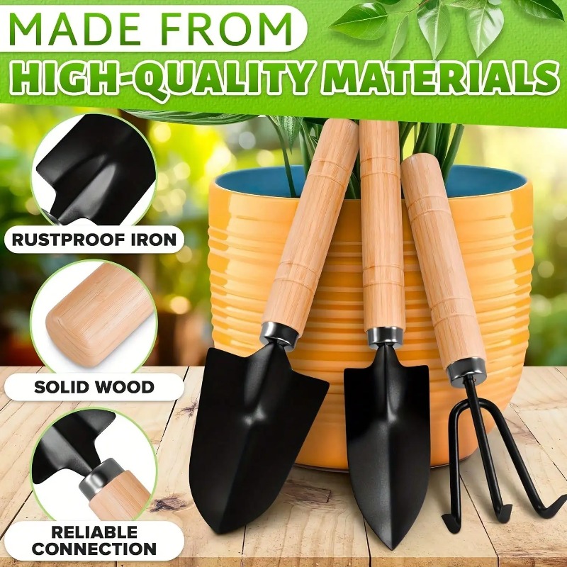 3PC/1Set Mini Gardening Tools  - đánh giá và giá Plant Parent Tools