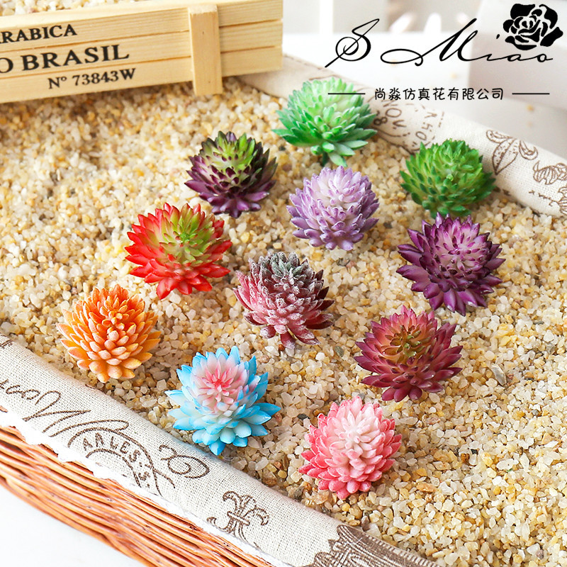 Wusmart Ji Wa Lian Artificial  - đánh giá và giá Succulent Arrangement Mini