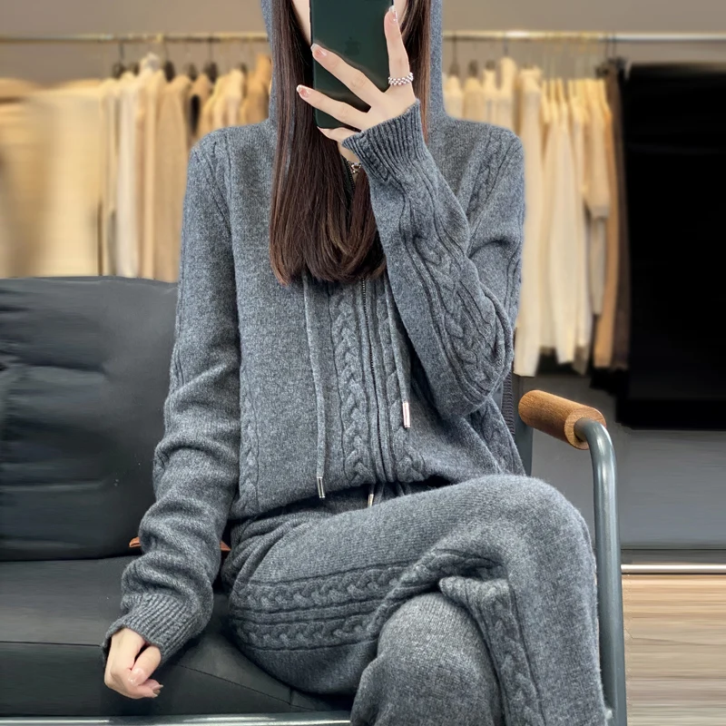 Women's Pure Cashmere Hooded C - đánh giá và giá Plant Parent Hoodie