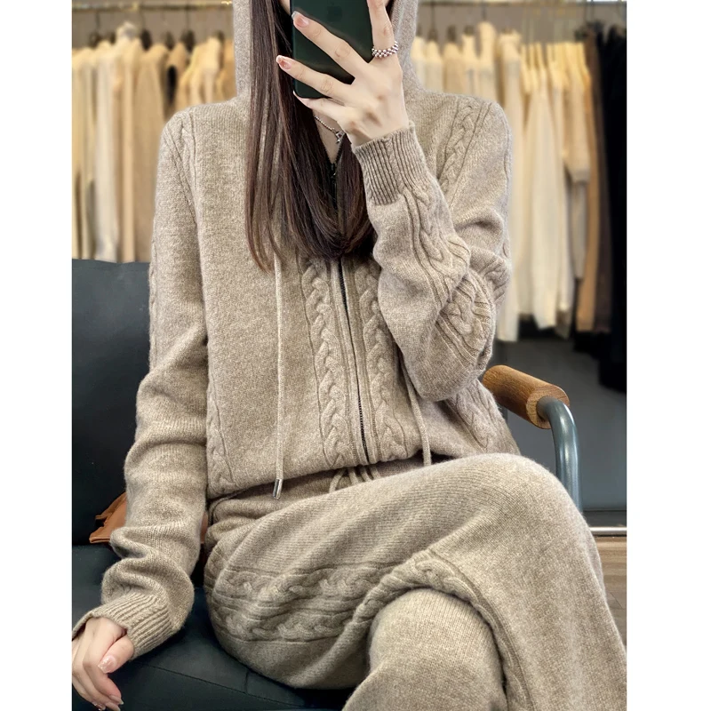 Women's Pure Cashmere Hooded C - đánh giá và giá Plant Parent Hoodie