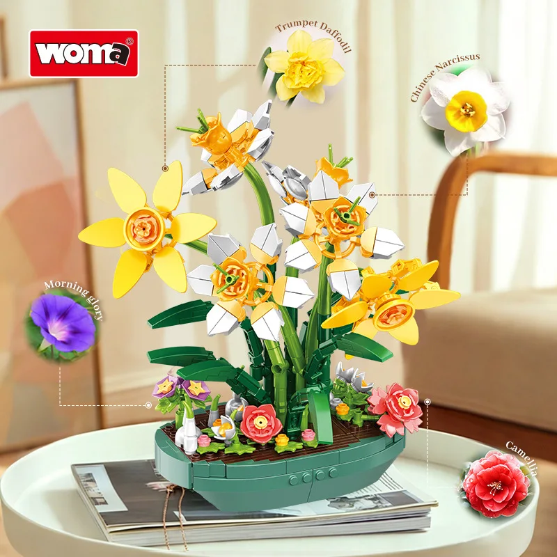 Preserved Daffodil Flower Pott - đánh giá và giá Plant Parent Yearly