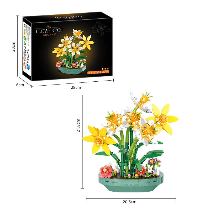 Preserved Daffodil Flower Pott - đánh giá và giá Plant Parent Yearly